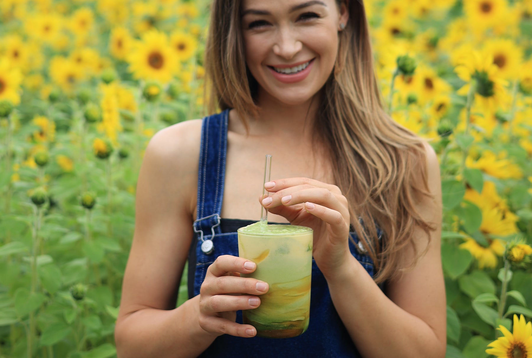 Iced Mango Matcha