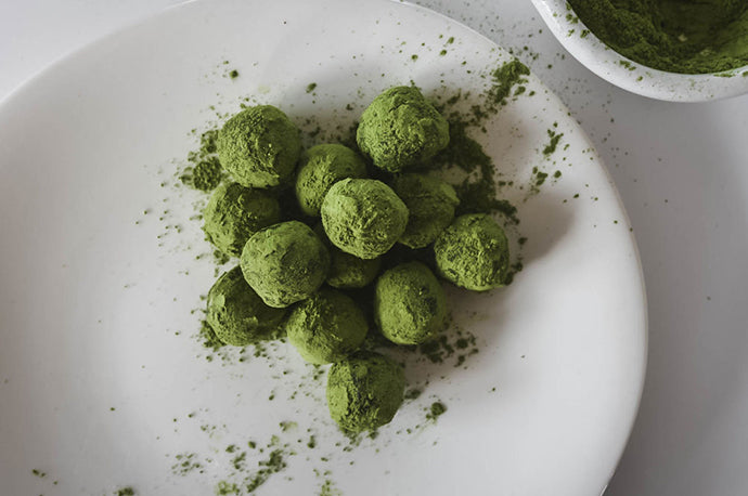 Matcha White Chocolate Truffles