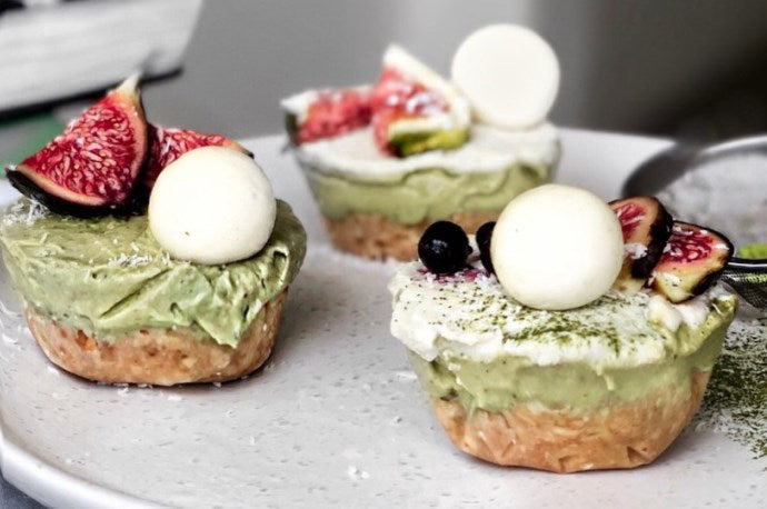 Matcha Mousse Cakes